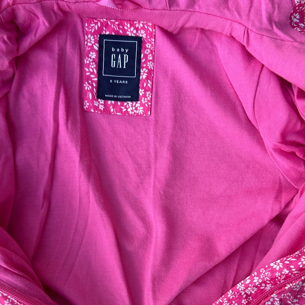 Pink Floral Hooded Jacket - Picture 6 of 8